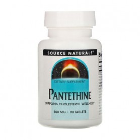 Пантетин Source Naturals Pantethine 300 мг, 90 таблеток