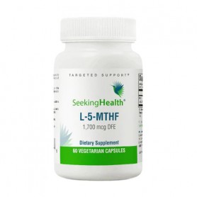 Метилфолат Seeking Health L-5-MTHF 1700 мкг, 60 капсул