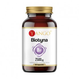 Биотин Yango Biotin 2500 мкг, 90 капсул
