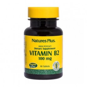 Рибофлавин (витамин B2) NaturesPlus Vitamin B2, 100 мг, 90 таблеток