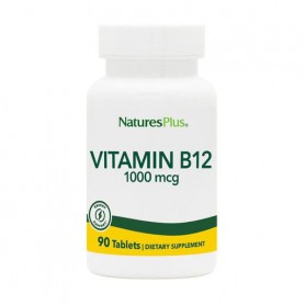 Витамин B12 (Метилкобаламин) NaturesPlus Vitamin B12, 1000 мкг, 90 таблеток