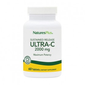 Витамин С NaturesPlus Ultra-C Vitamin C 2000 мг, 60 таблеток