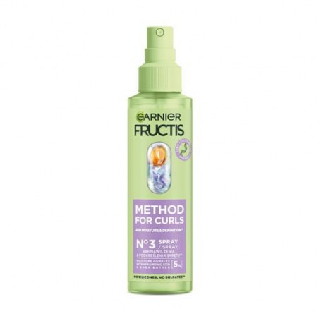 Увлажняющий спрей Garnier Fructis Curls Method для волнистых и вьющихся волос, 150 мл