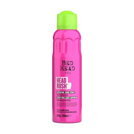 Спрей для блеска волос TIGI Bed Head Headrush Superfine Shine Spray легкой фиксации, 200 мл