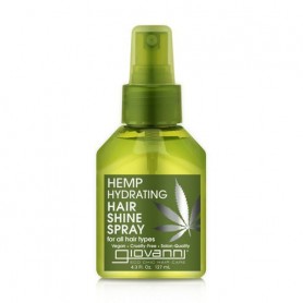 Увлажняющий спрей Giovanni Hemp Hydrating Hair Shine Spray для всех типов волос, с коноплей, 127 мл