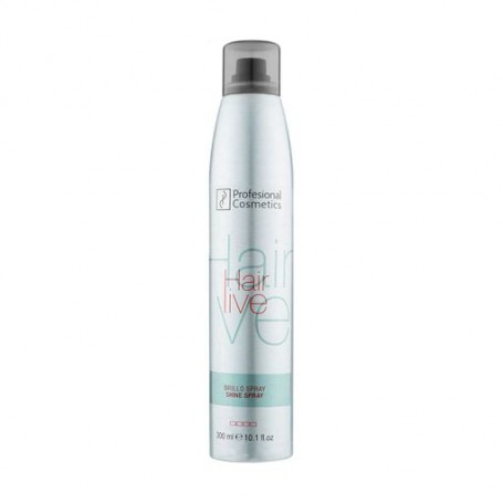 Спрей-блеск для волос Profesional Cosmetics Hairlive Shine Spray, 300 мл