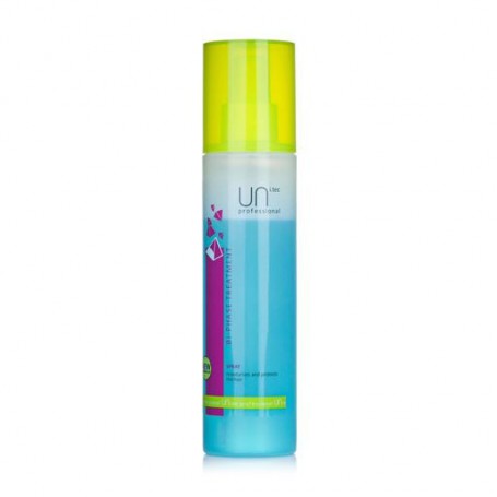 Увлажняющий спрей для волос UNi.tec Professional Bi-Phase Treatment, с УФ-фильтрами, 200 мл