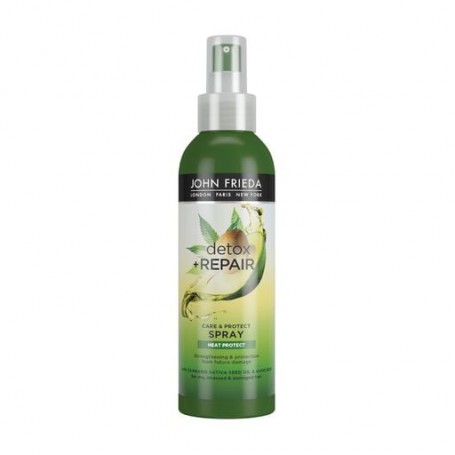 Несмываемый спрей с термозащитой John Frieda Detox &amp Repair Care &amp Protect Spray для укрепления волос , 200 мл