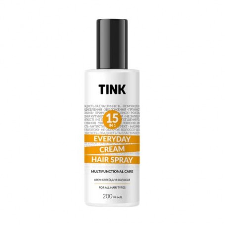 Крем-спрей Tink 15 In 1 Everyday Cream Hair Spray для всех типов волос, 200 мл