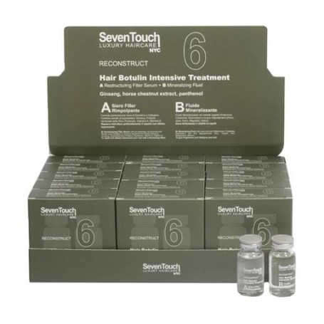 Набор для волос Seven Touch 6 (Восстанавливающая филлер-сыворотка А, 12 мл + Минерализированный флюид В, 12 мл)