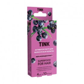 Концентрированный активатор роста для волос Tink For Hair Асаи, 4*10 мл