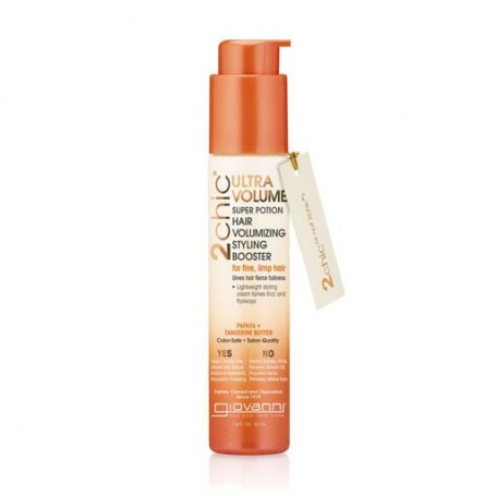 Сыворотка для придания объема волосам Giovanni 2chic Ultra-Volume Super Potion Hair Volumizing Booster Tangerine &amp Papaya But
