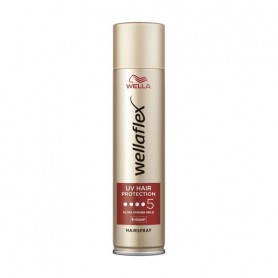 Лак для волос WELLA Wellaflex UV Hair Protection 5 Ultra Strong Hold, 250 мл