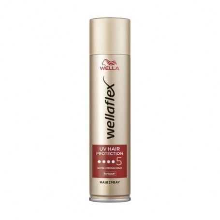 Лак для волос WELLA Wellaflex UV Hair Protection 5 Ultra Strong Hold, 250 мл