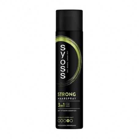 Лак для волос SYOSS Strong Hairspray фиксация 4 (экстрасильная), 300 мл