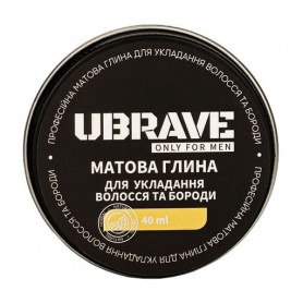 Матовая глина для укладки волос и бороды Vesna Ubrave, 40 мл