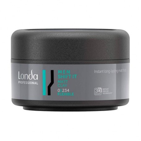Матовая глина для укладки волос Londa Professional Men Shift It Нормальная фиксация, 75 мл