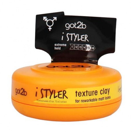 Текстурующая глина для волос got2b iStylers Texture Clay, 75 мл