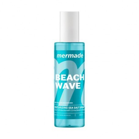Текстурирующий солевой спрей для волос Mermade Beach Wave Texturizing Sea Salt Spray, 200 мл