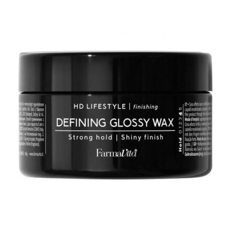 Глянцевый воск для волос FarmaVita HD Life Style Defining Glossy Wax Strong Hold сильной фиксации, 100 мл