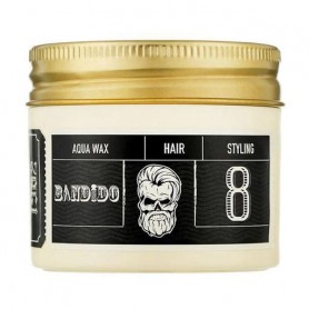 Мужской воск для укладки волос Bandido Aqua Wax 8 Extreme Strong на водной основе, экстрасильной фиксации, 125 мл