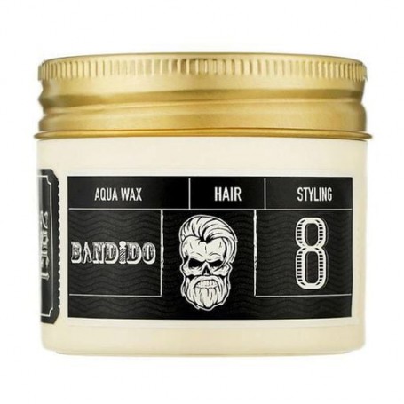 Мужской воск для укладки волос Bandido Aqua Wax 8 Extreme Strong на водной основе, экстрасильной фиксации, 125 мл
