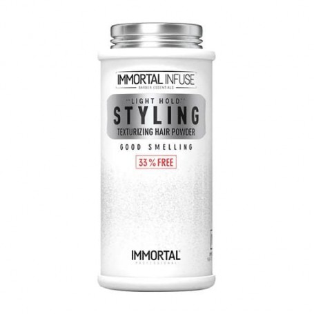 Мужской порошковый воск для укладки волос Immortal NYC Infuse Light Hold Styling Powder белый, 20 г