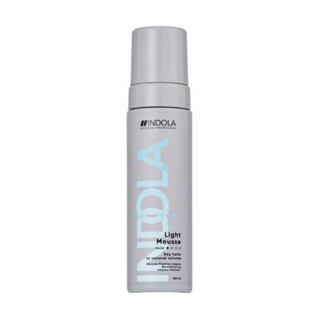 Легкий мусс Indola Light Mousse для придания объема волосам, 200 мл
