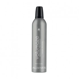 Мусс для объема волос Allwaves Volumaze Keratin Prodigy Mousse ультрасильной фиксации, 400 мл