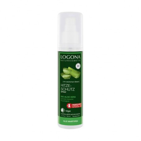 Термозащитный спрей Logona Spray Thermo-Protecteur для всех типов волос, с алоэ вера, 150 мл