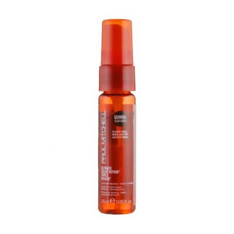 Двухфазный термозащитный спрей для волос Paul Mitchell Ultimate Color Repair Triple Rescue, 25 мл