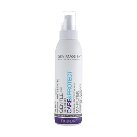 Спрей Spa Master Fix Line Care &amp Protect Bilberry Hair Spray для защиты волос, с черникой, 200 мл