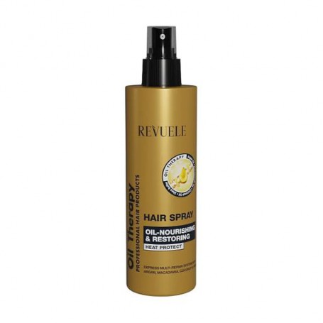 Термозащитный спрей для волос Revuele Oil Therapy Hair Spray Питание и восстановление, 200 мл