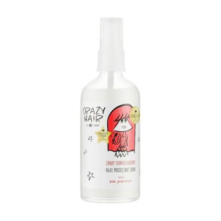 Термозащитный спрей для волос HiSkin Crazy Hair Heat Protectant Spray Pink Grapefruit, 100 мл