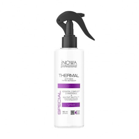 Термозащитный спрей для волос jNOWA Professional Special Thermal Spray для всех типов волос, 180 мл