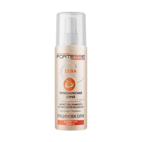 Термозащитный спрей для волос Fortesse Professional Extra Care Thermal Protection Spray, 150 мл