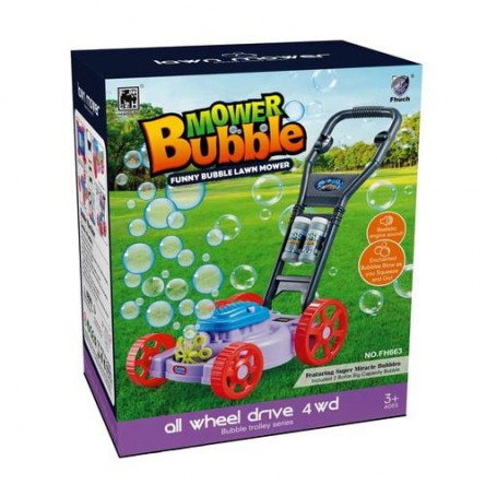 Машина для мыльных пузырей FH R Каталка-газонокосилка, от 3 лет, 32*23*47 см