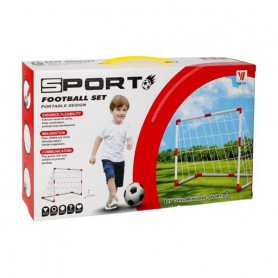 Детский набор для игры в футбол YILE TOYS с воротами, от 3 лет