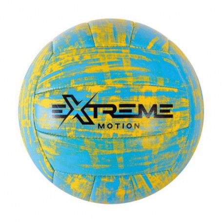 Мяч волейбольный Shantou Jinxing Extreme Motion No 5, желто-синий, от 3 лет (VB1380)