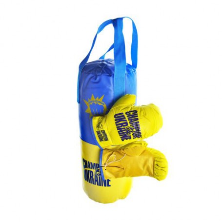 Набор для бокса Danko Toys Украина, жёлто-голубой, от 4 лет (L-UA)