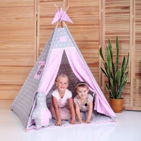 Вигвам Хатка комплект Принцесса с подушкой - Большой 150*150 см (1180846)