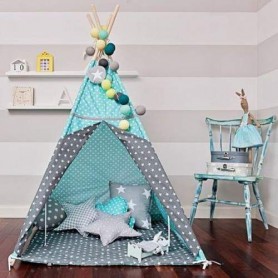 Вигвам Хатка комплект Звезды с подушками - Стандарт 115*115 см (1180854)