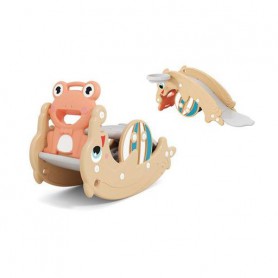 Горка-качалка трансформер 3в1 Terrio &quotDeli&quot Персиковый (1214554)