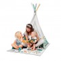 Развивающий коврик-палатка Вигвам 3в1 KiderKraft Little Gardener (1214545)