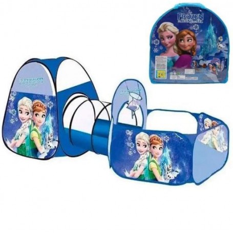 Палатка игровая с тунелем Frozen игровой манеж легко складывается (96965 FZ-B) (1173145)