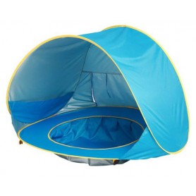 Палатка детская самораскладная RIAS с бассейном 70x117х79 см Blue (3_01074) (1590813)