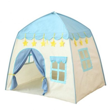 Дитячий ігровий намет у вигляді будиночка RIAS 130x130x110см Blue (1286898)