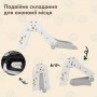 Детская горка пластиковая для дома, сада и улицы Lumpurini Diliana. Горка для катания детей складная (C-HT020w) (1208477)