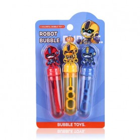 Набор мыльных пузырей LX Робот, от 3 лет, 3 шт