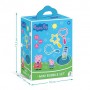 Мини-набор мыльных пузырей DoDo Peppa Pig, от 3 лет (миска, 1 шт + рамки, 3 шт + мыльные пузыри, 150 мл) (200608)